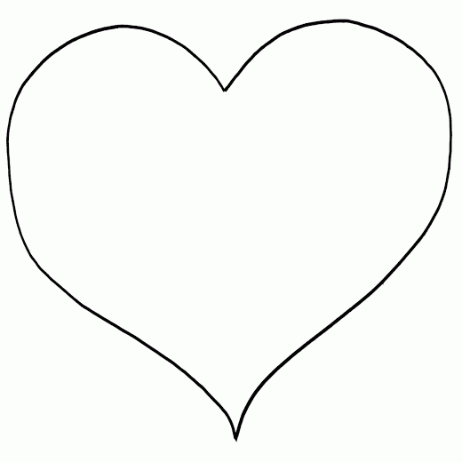 Heart Coloring Page