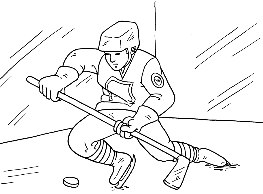 Hockey Coloring Pages Images