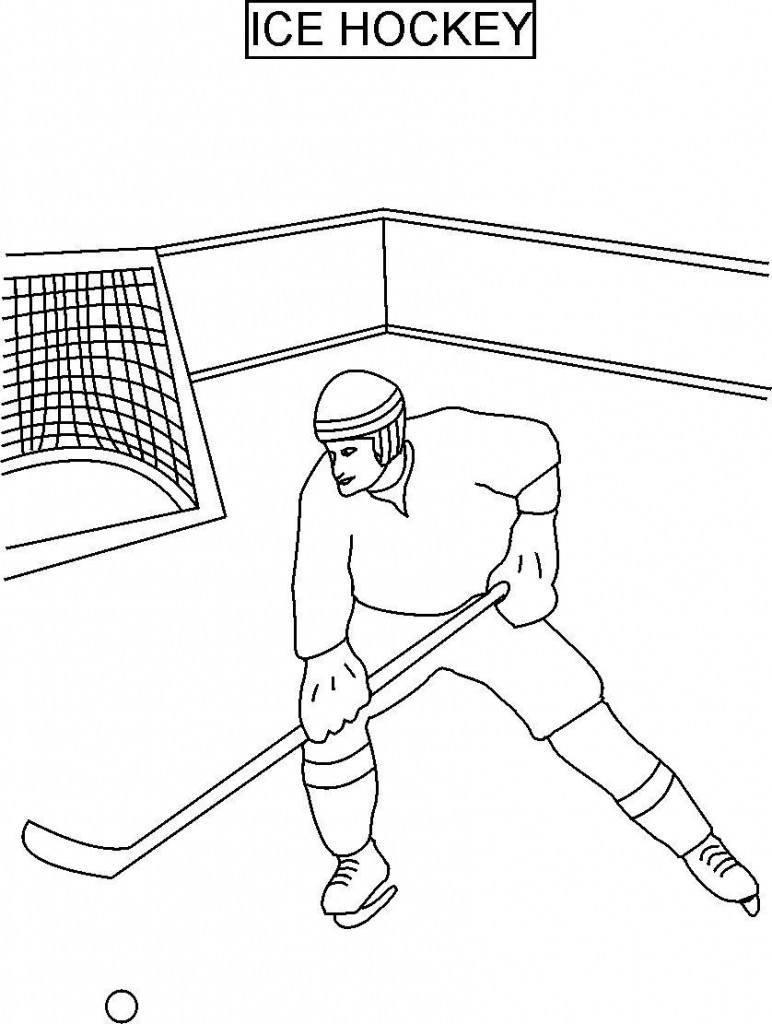 Hockey Coloring Pages Pictures