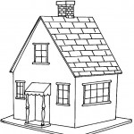 Free Printable House Coloring Pages for Kids