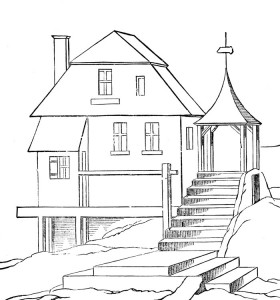 Free Printable House Coloring Pages For Kids