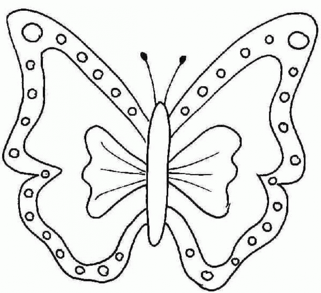 butterfly coloring pages