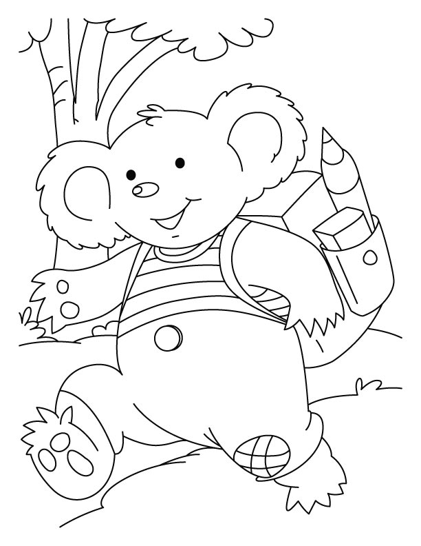 Download Free Printable Koala Coloring Pages For Kids