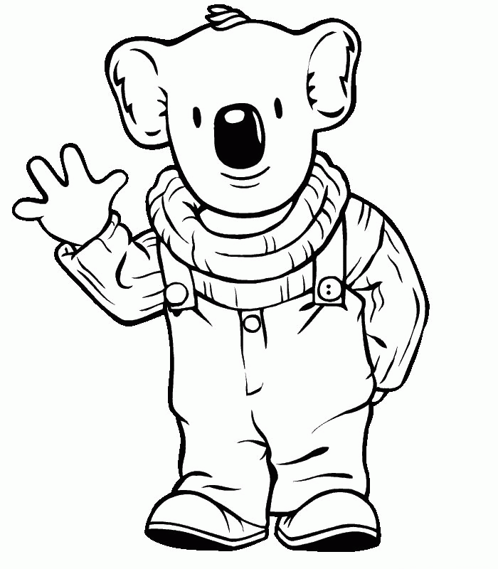 Download Free Printable Koala Coloring Pages For Kids