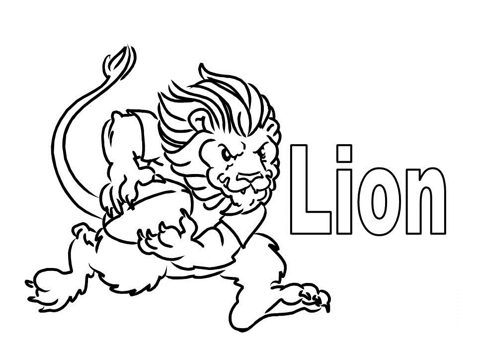 Free Printable Lion Coloring Pages For Kids