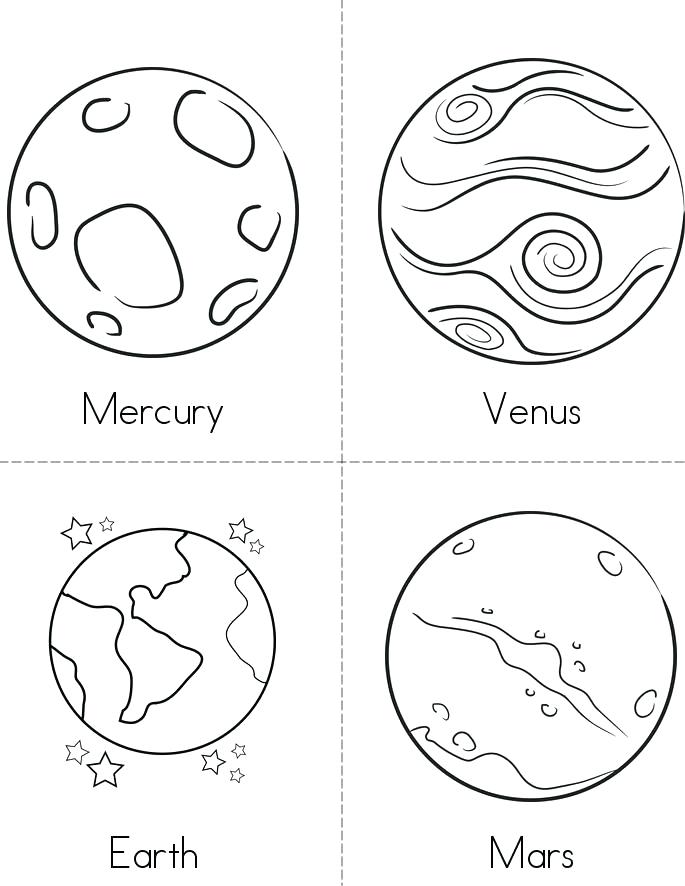 Mercury Venus Earth Mars Worksheet