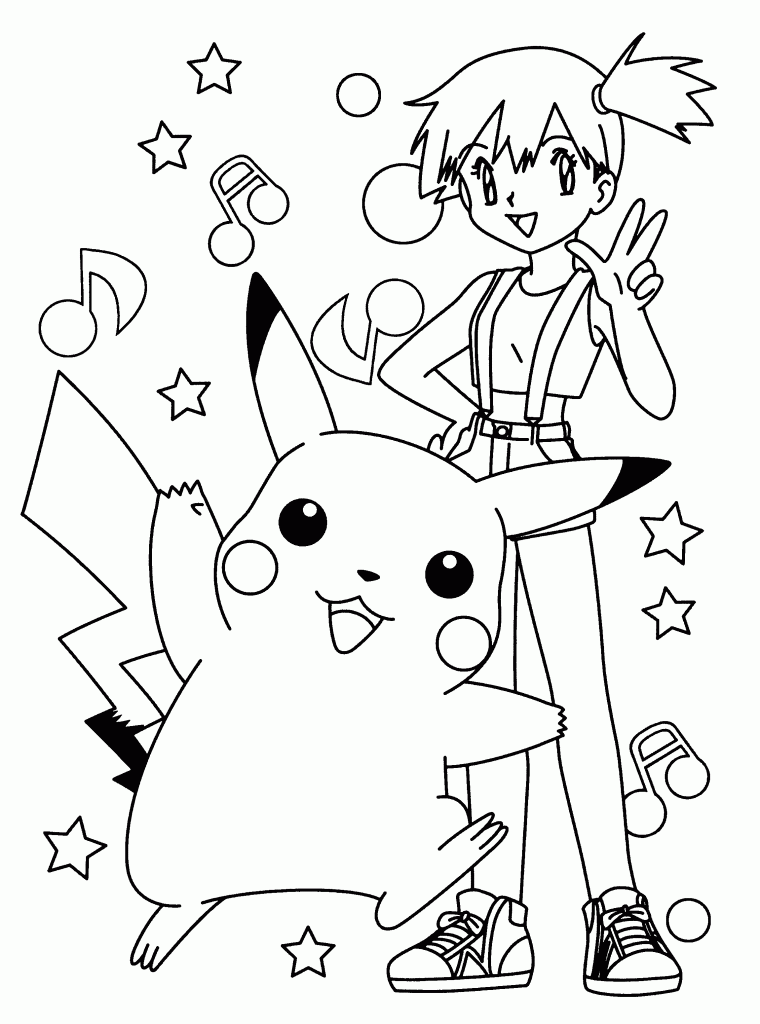 Pokemon Coloring Pages. Join your favorite Pokemon on an Adventure!