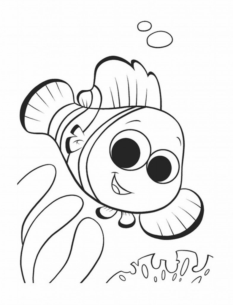 Nemo Coloring Pages To Print