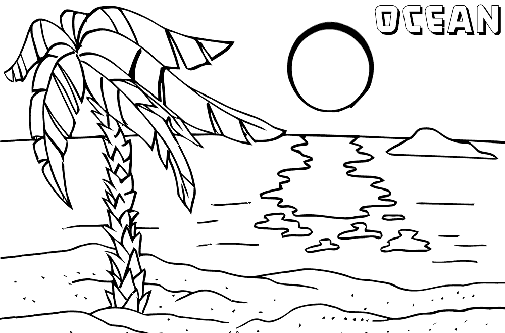 Free Printable Ocean Coloring Pages For Kids