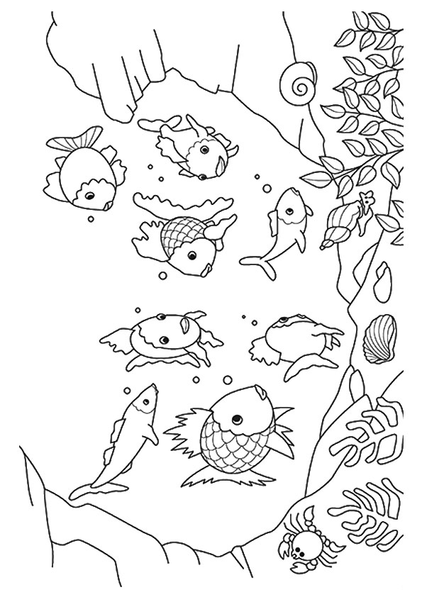 Ocean Fish Coloring Page