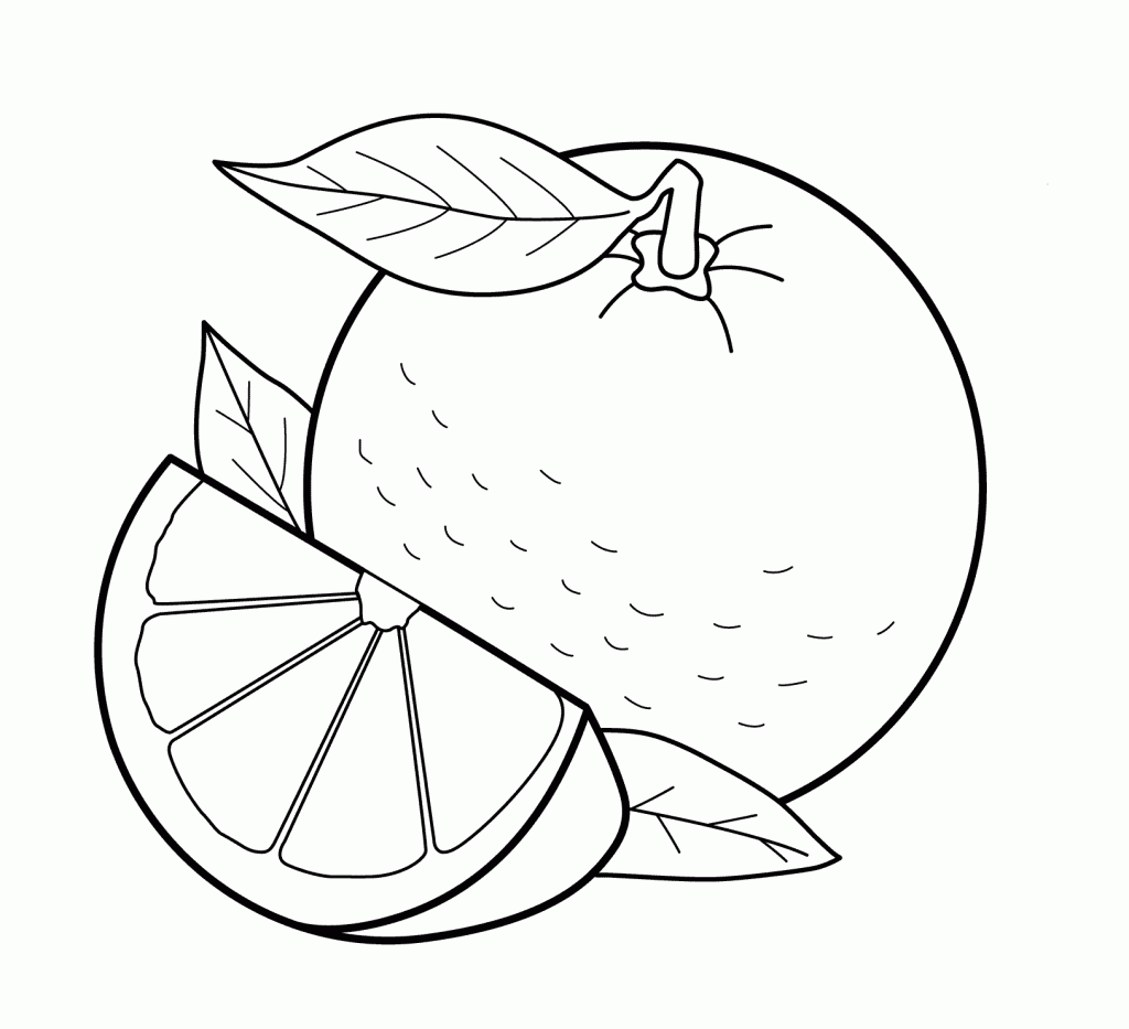 Download Free Printable Fruit Coloring Pages For Kids