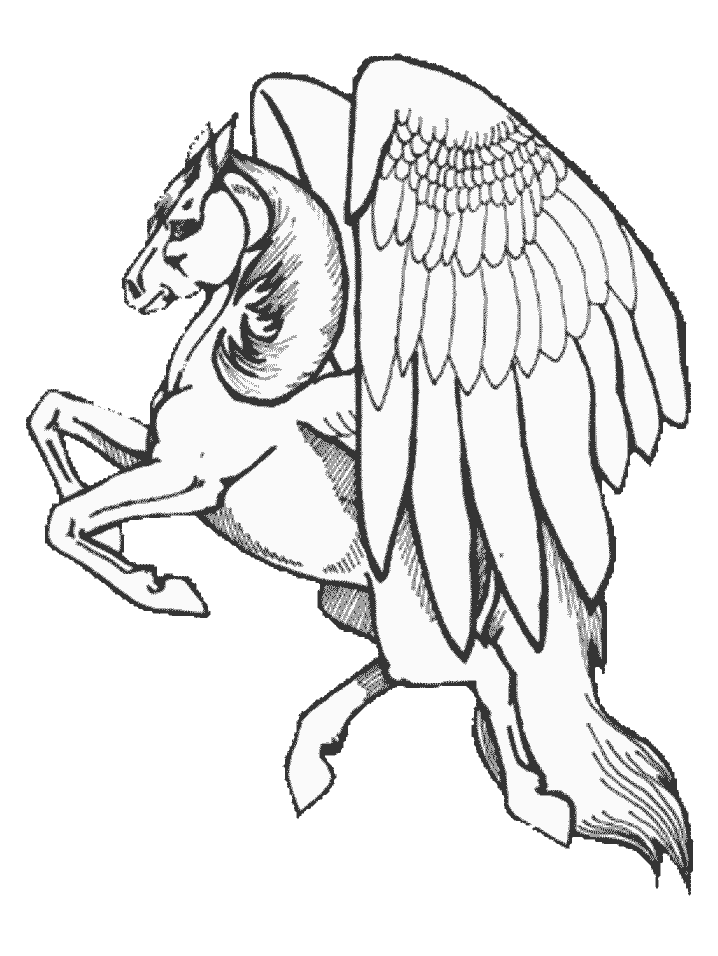 pegasus coloring adult fantasy unicorn printable horse books colouring adults sheets animal popular library clipart cool advertisement results ws creatures