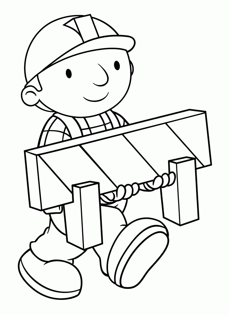 Pictures of Bob The Builder Coloring Pages