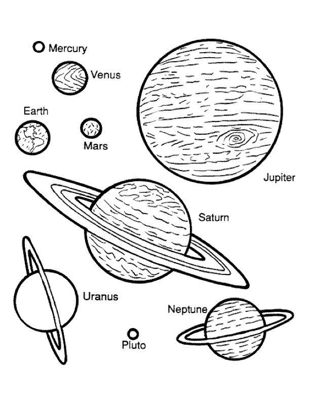 Download Free Printable Solar System Coloring Pages For Kids