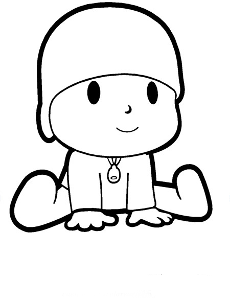 Pocoyo Coloring Pages For Kids