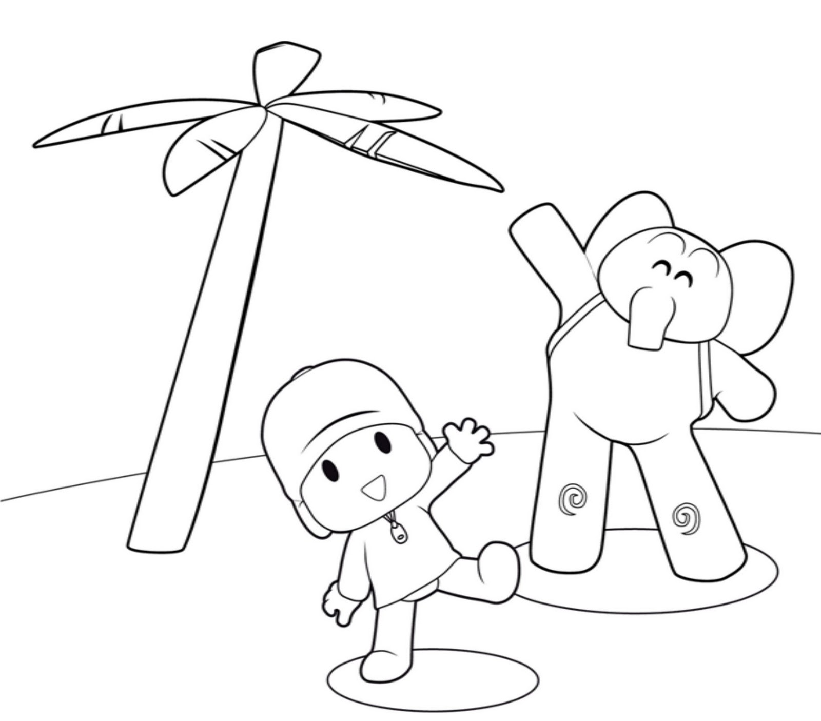 Cut Pocoyo Coloring Page  Coloring pages, Coloring pages for kids,  Printable coloring pages