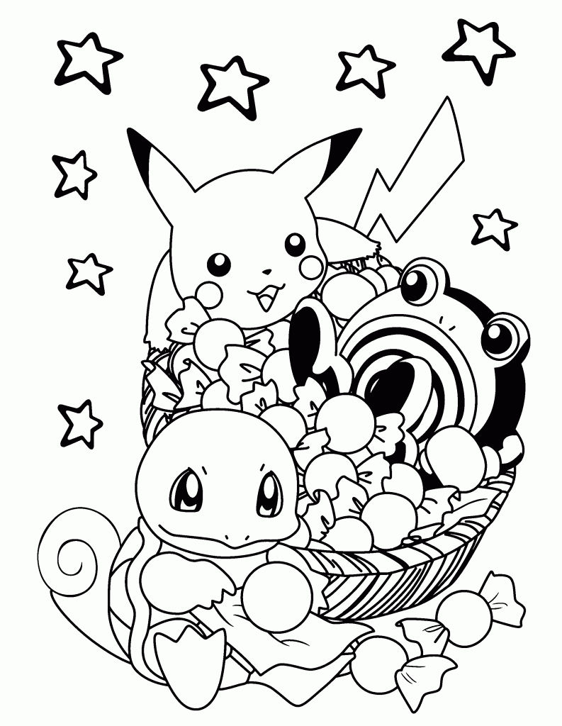 Pokemon Printable Coloring Pages