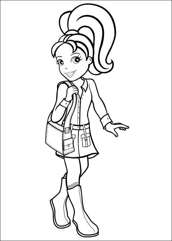 Free Printable Polly Pocket Coloring Pages For Kids Free Printable Polly Pocket Coloring Pages For Kids