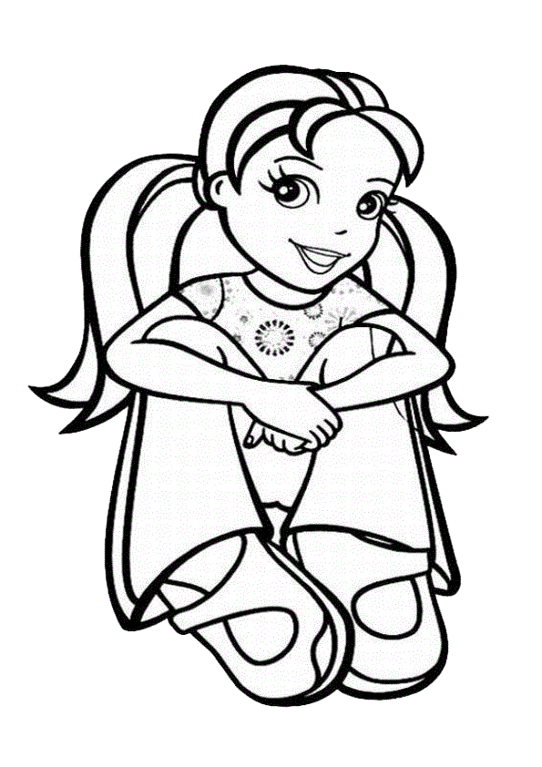 Polly Pocket Coloring Pages To Print