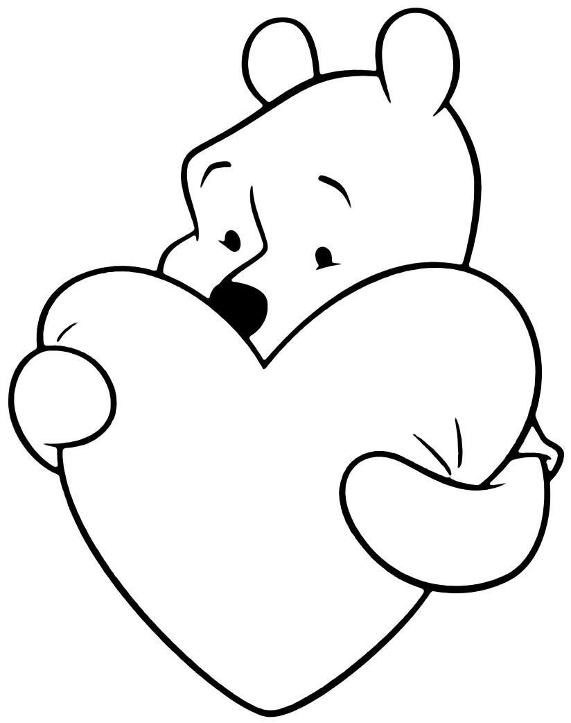 free printable heart coloring pages for kids