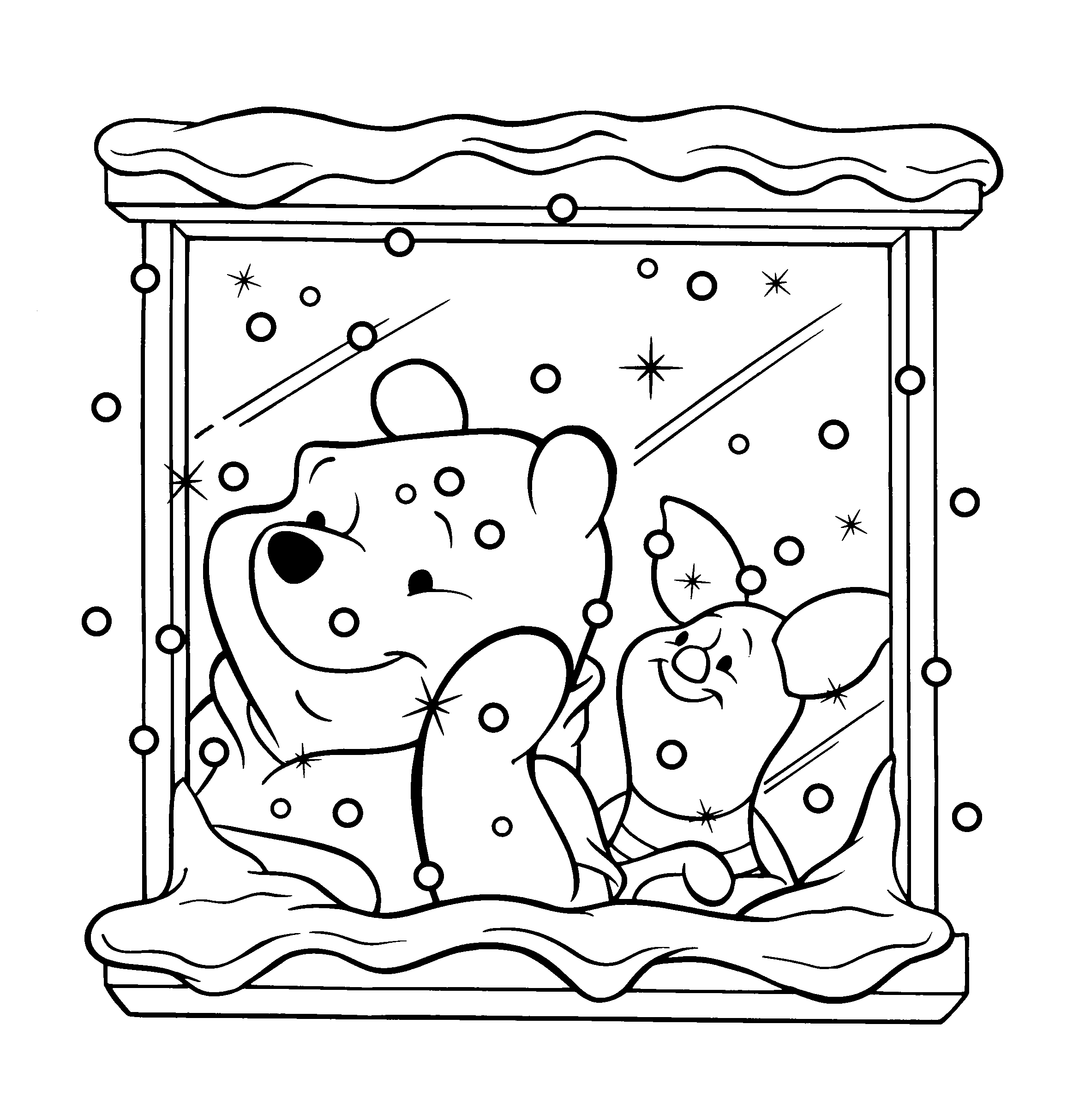 winnie the pooh coloring