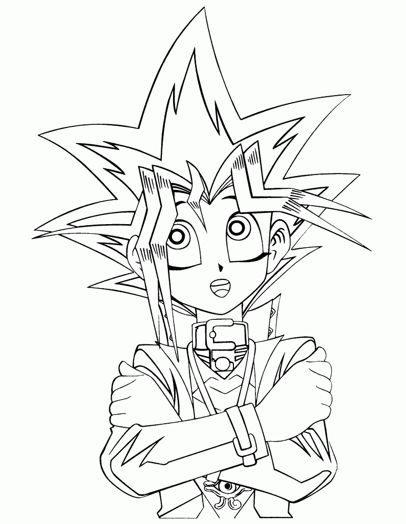 Print Yugioh Coloring Pages