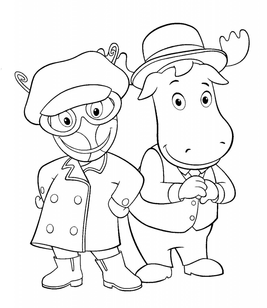 Printable Backyardigan Coloring Pages