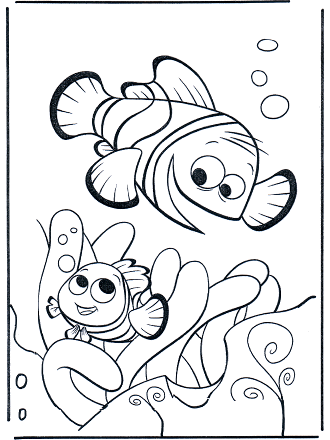 Free Printable Nemo Coloring Pages For Kids