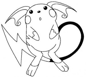 Free Printable Pikachu Coloring Pages For Kids
