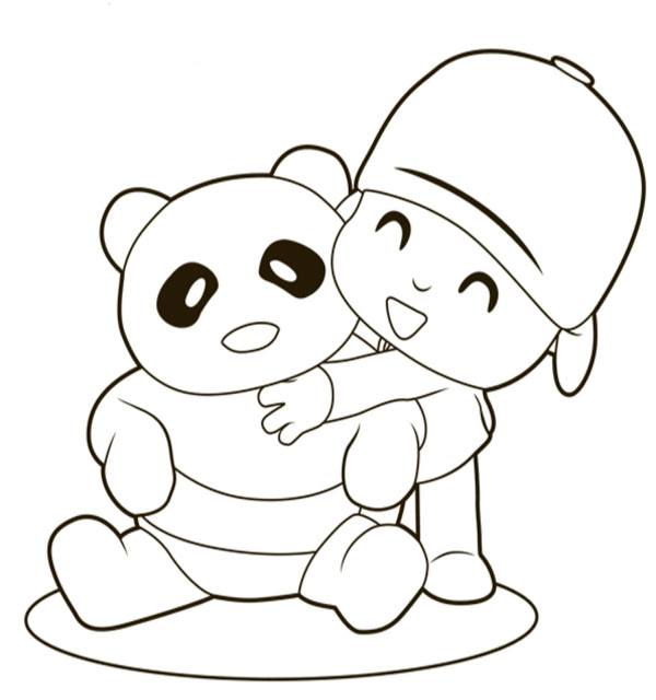 Pocoyo Coloring Sheet 24