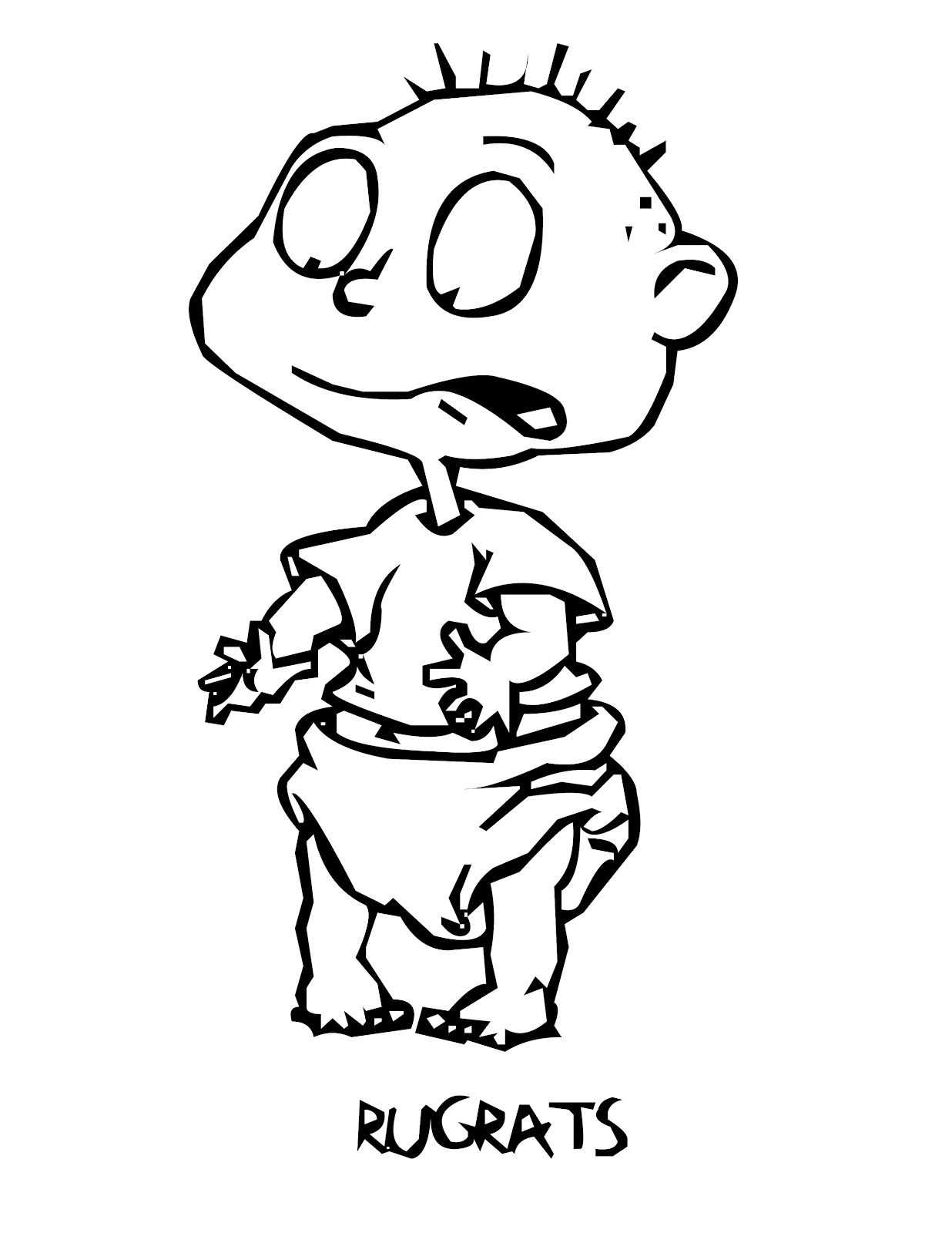 Tommy Pickles Coloring Page