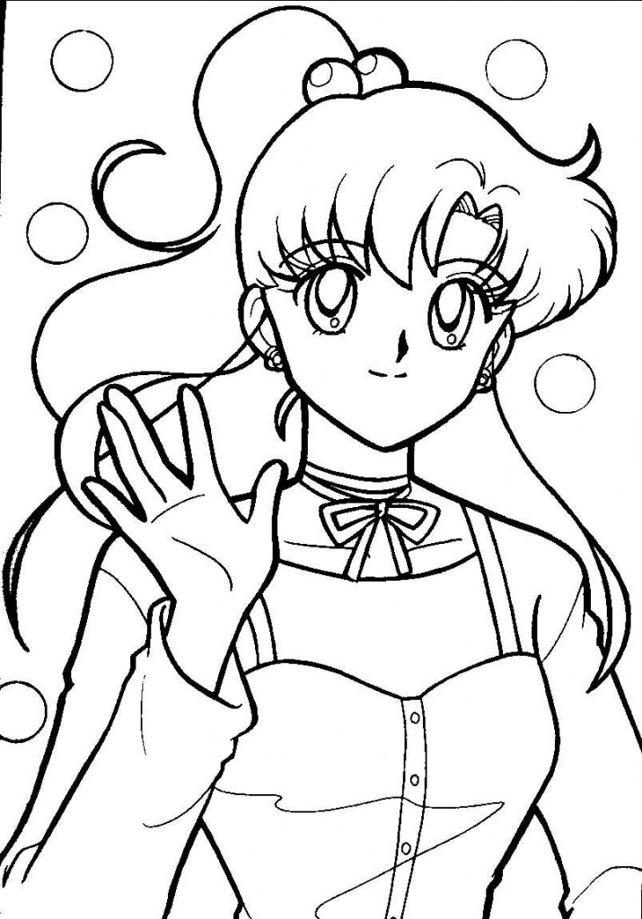 Printable Sailor Moon Coloring Pages