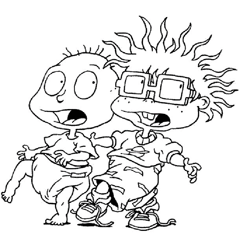 Rugrats Coloring Pages Free