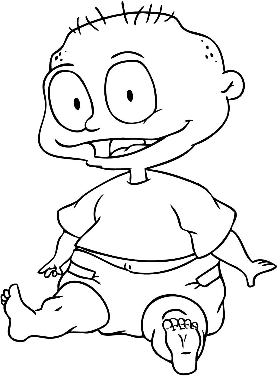 Tommy Rugrats Coloring Pages