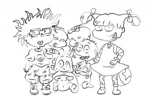 Free Printable Rugrats Coloring Pages For Kids