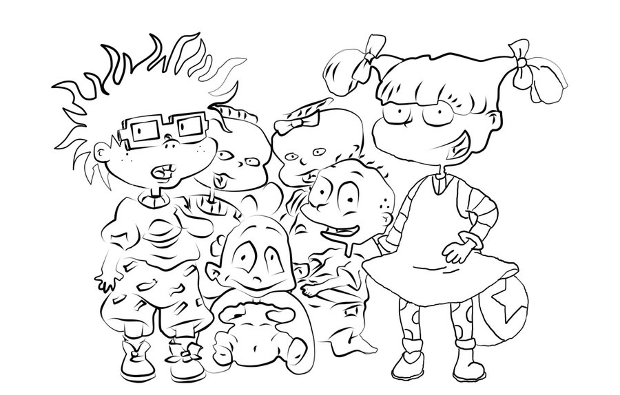 Rugrats Coloring Pages To Print
