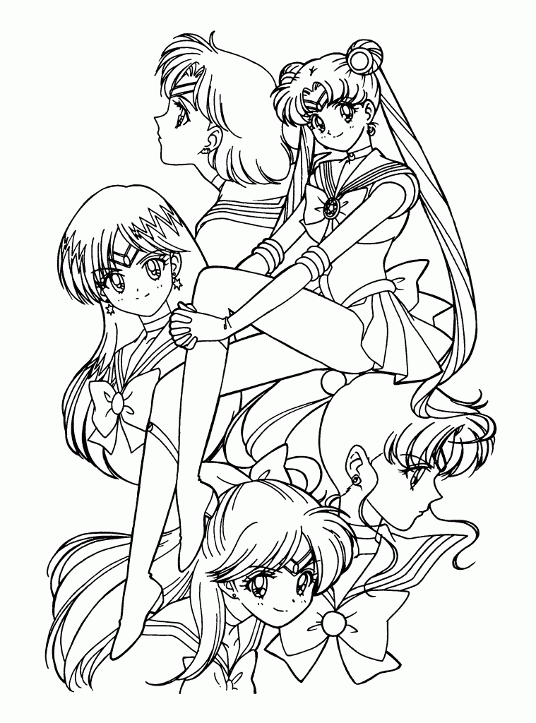 Sailor Moon Coloring Page