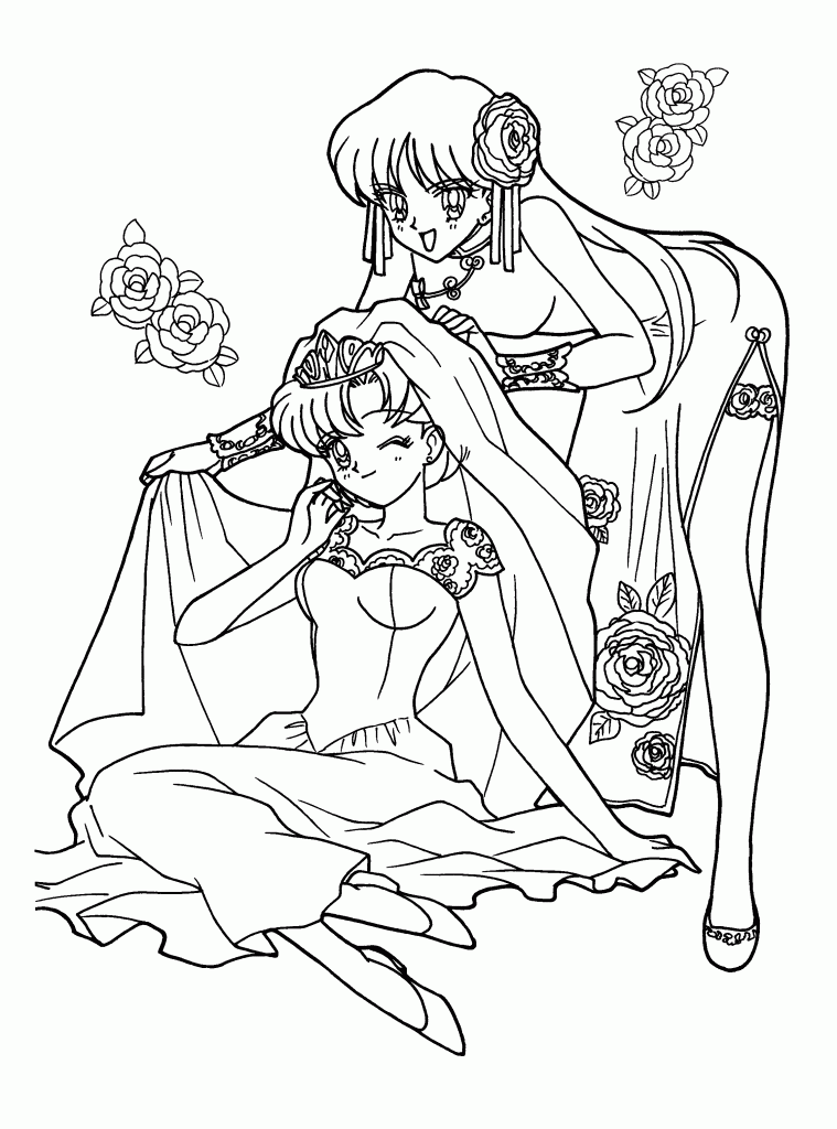 Sailor Moon Coloring Page Pictures