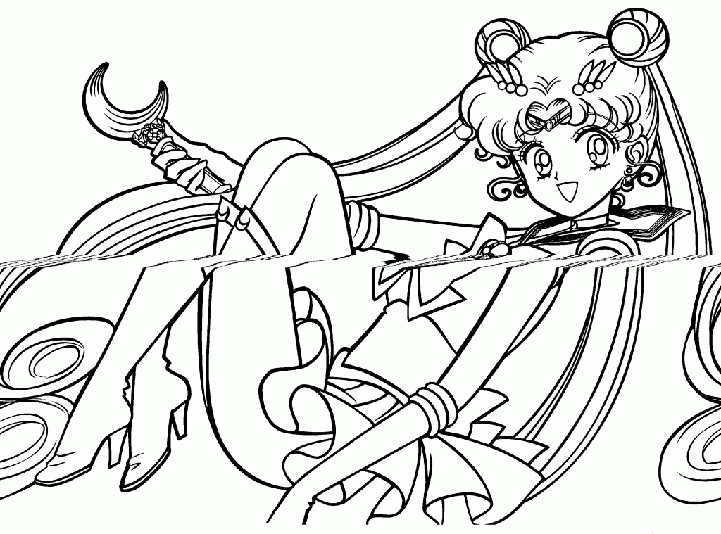 Sailor Moon Coloring Pages Online