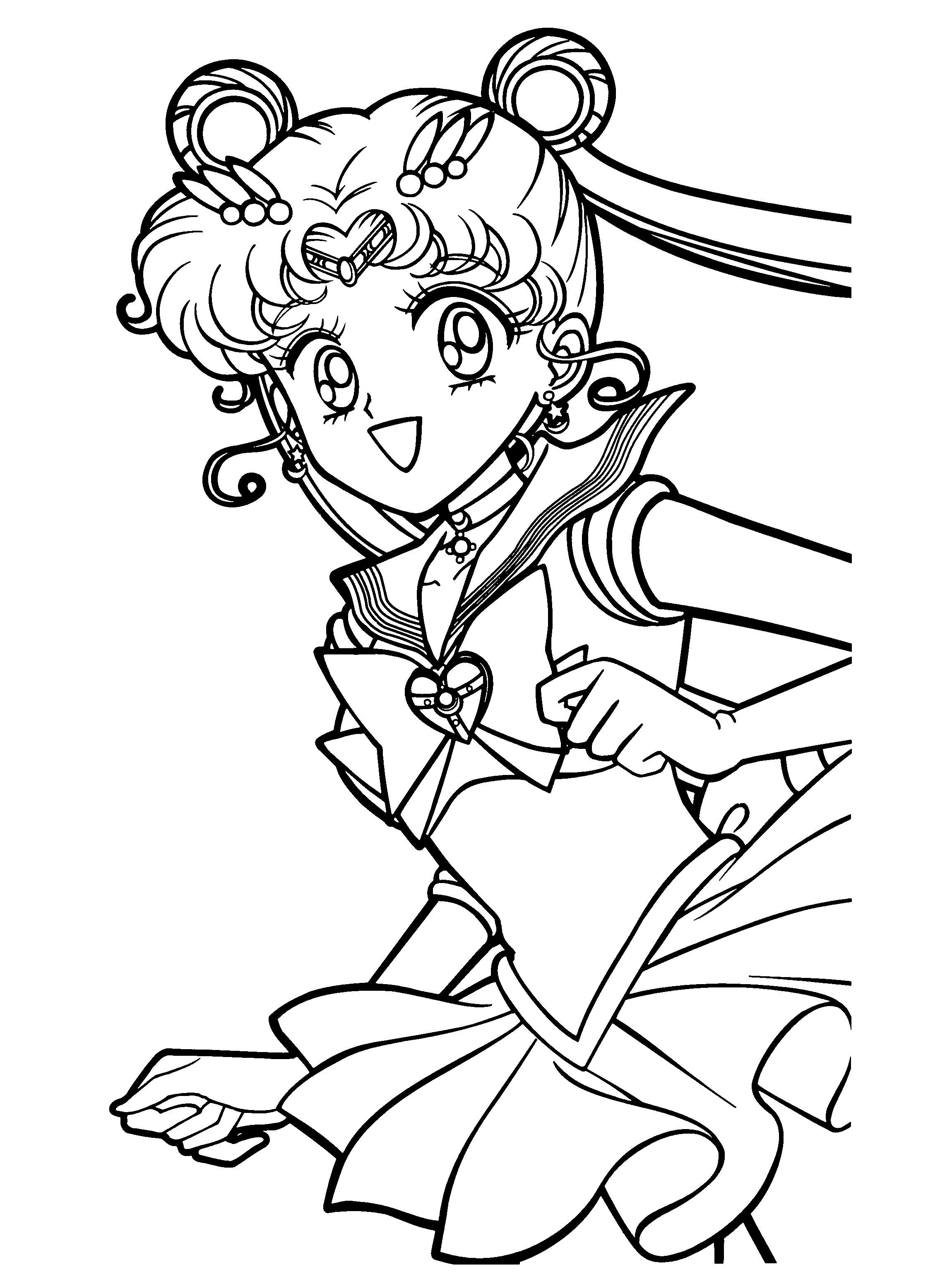 Printable Sailor Moon Coloring Pages