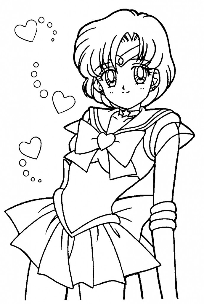 Sailor Moon Coloring Pages To Print