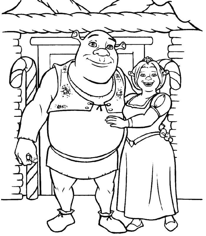 Download Free Printable Shrek Coloring Pages For Kids