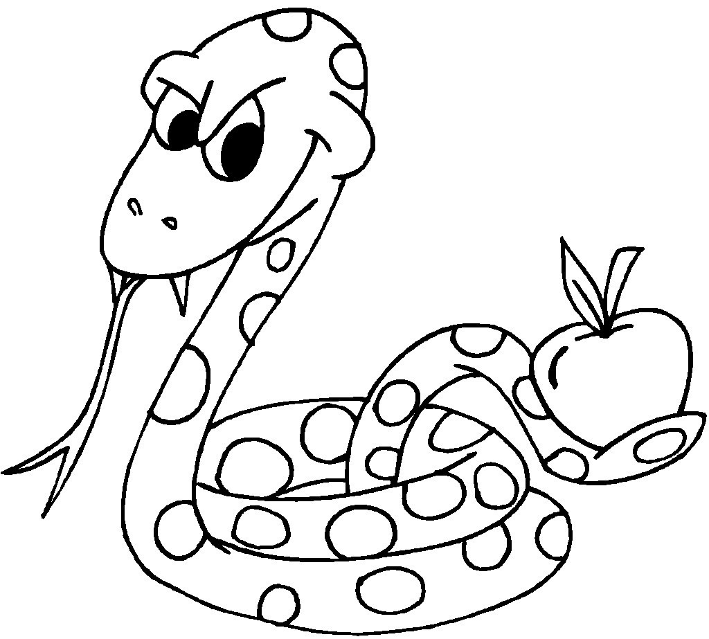 Snake Coloring Pages Printable Free 4