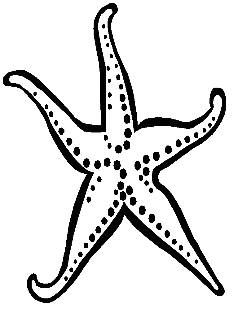 Star Fish Coloring Pages