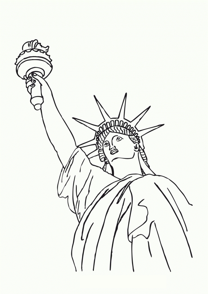 Statue of Liberty Coloring Pages Images