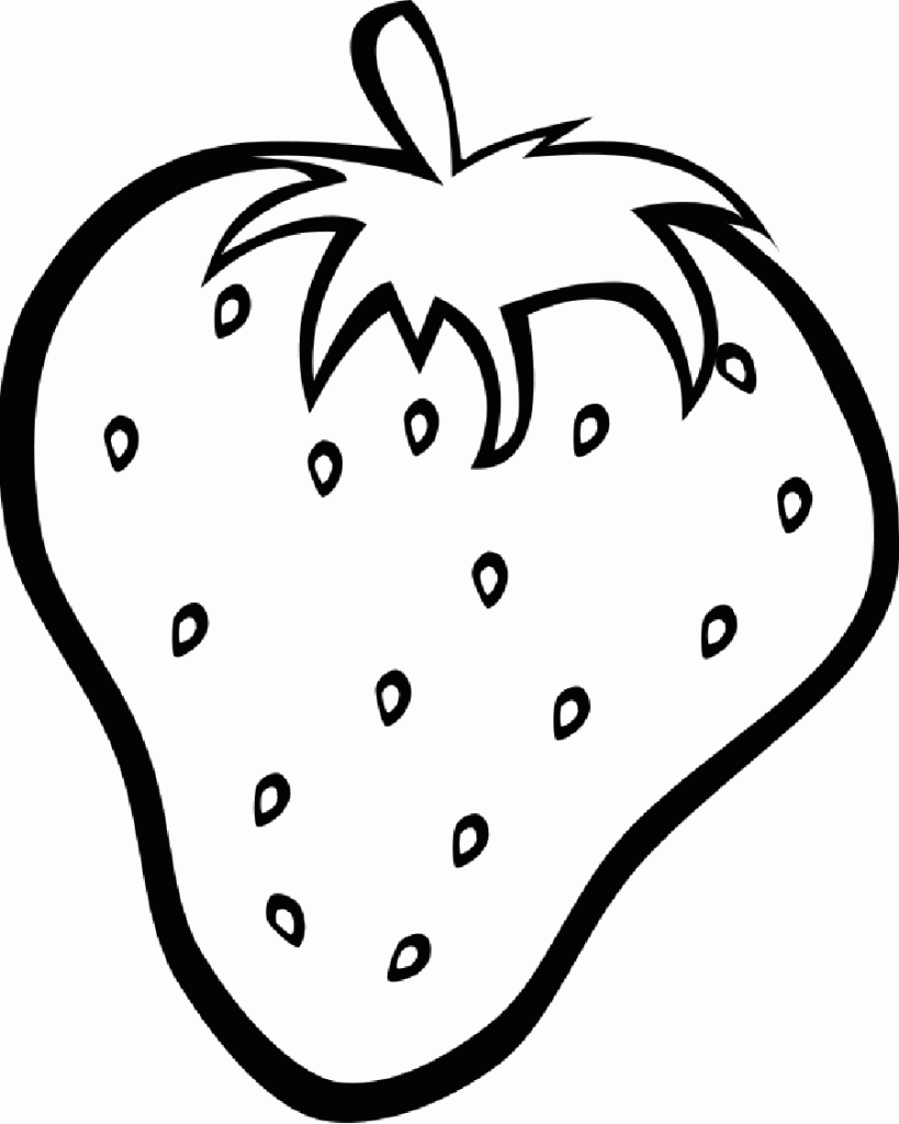 Free Printable Fruit Coloring Pages For Kids Free Printable Fruit Coloring Pages For Kids