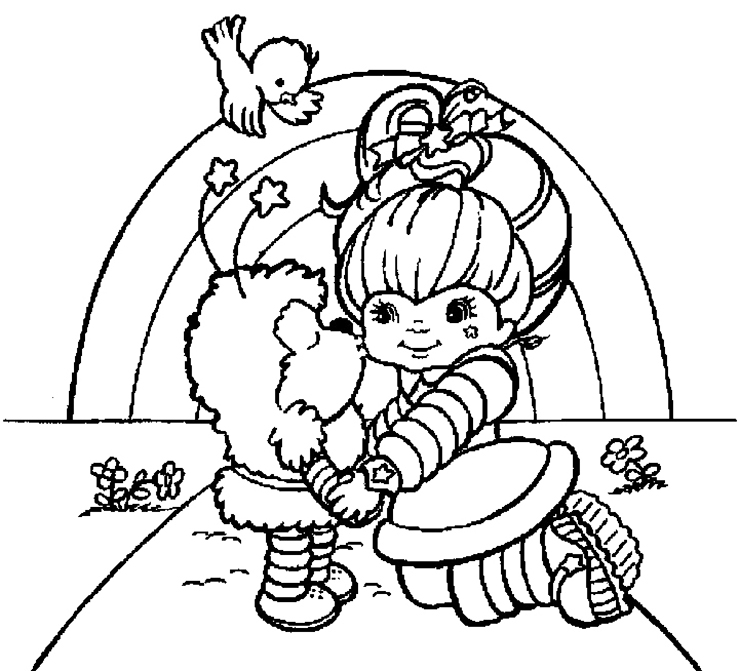 Strawberry Shortcake Coloring Page