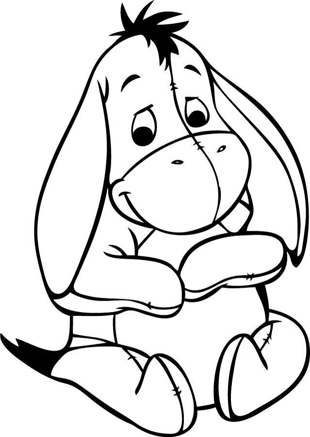 free printable winnie the pooh coloring pages for kids