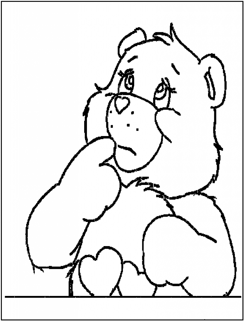 Teddy Bear Coloring Pages To Print