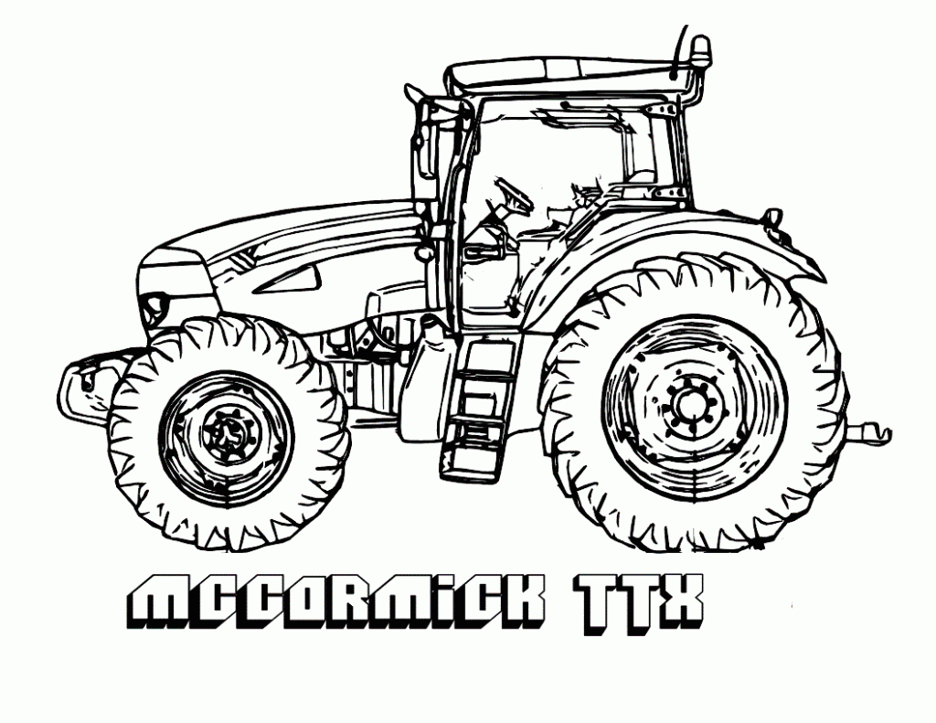 Kleurplaat Tractor Knutselen Pinterest Coloring Pages Farmer En My 